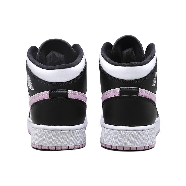 (GS) Air Jordan 1 Mid 'White Light Arctic Pink' Kids' 555112-103