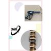 High-Pressure Washer Water Gun 3015 with 360-Degree Anti-Tangle Connector for Car Washing