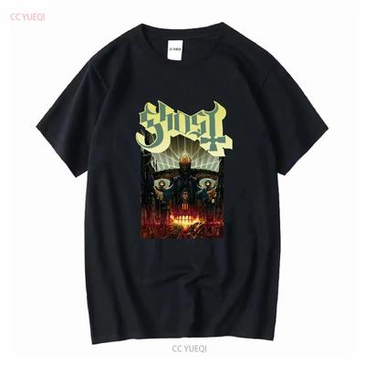 Ghost B C Meliora T Shirt Vintage Washed Versatile Homme Streetwear Top For Everyday Wear Designer Clothes Breathable Slightly