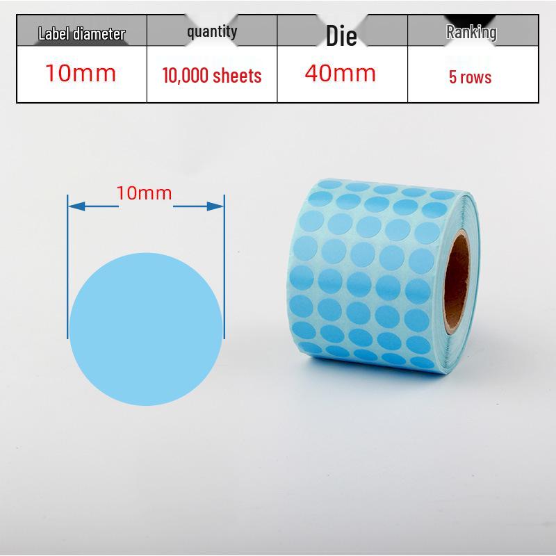 Waterproof Adhesive Thermal Barcode Stickers - Various Sizes
