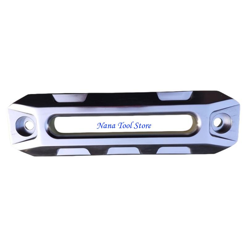 31GJ Высокопрочный 10-дюймовый алюминиевый клюз для плавной работы синтетического троса лебедки, надежное внедорожное восстановление