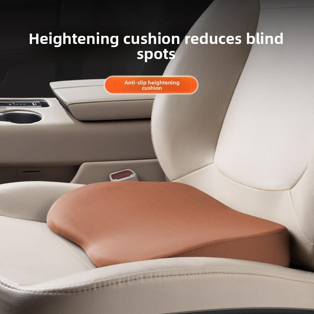 Comfort 2 in 1 Wedge Car Cushions Thickened Ergonomic Design Lumbar Support Portable Soft Memory Foam Seat Booster Office Use