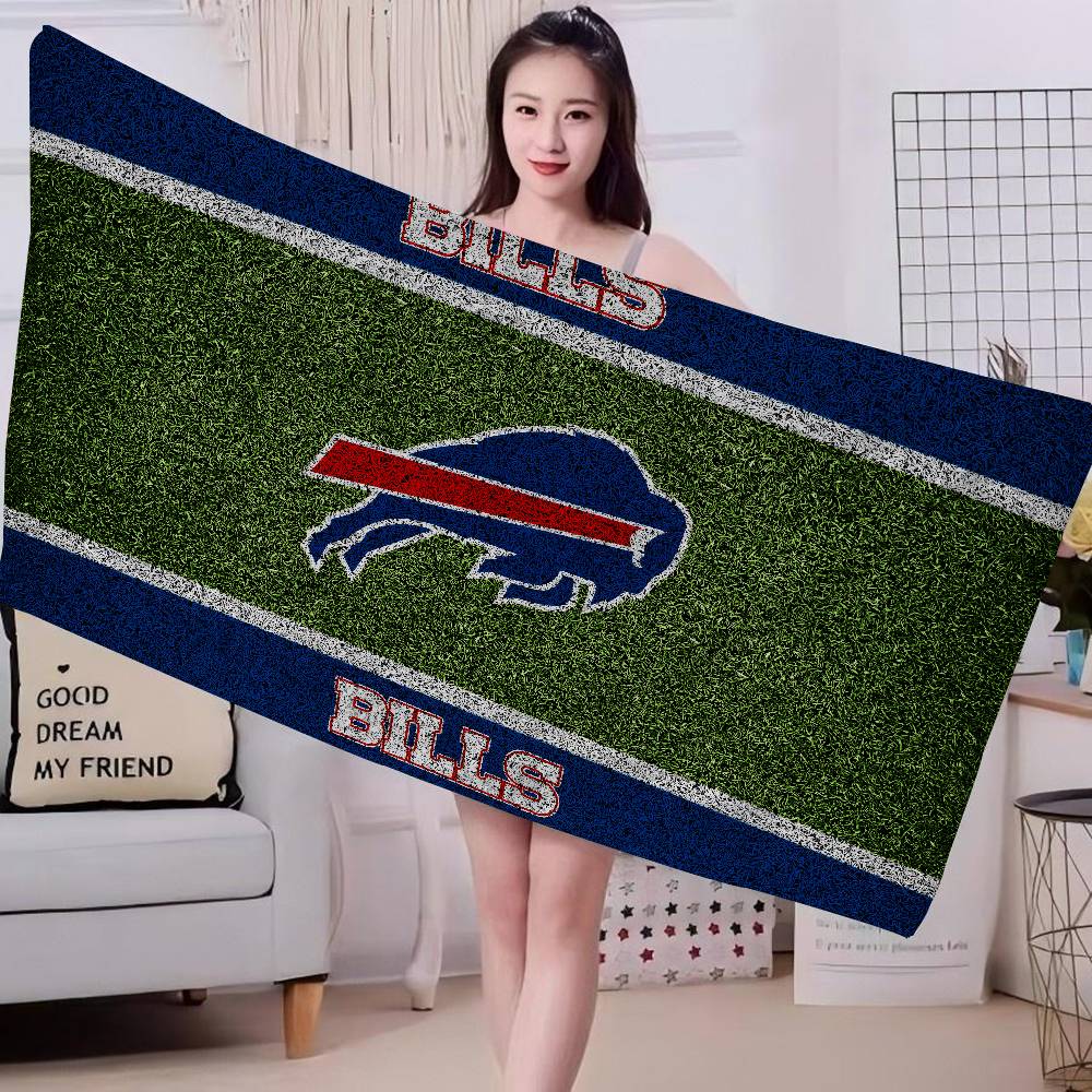 Cool B-BuffaloS-B-BillS Beach Towel Colorful Bath Towels for Girl Microfiber Quick Dry Custom Sand Free Beach Yoga Spa Gym Pool