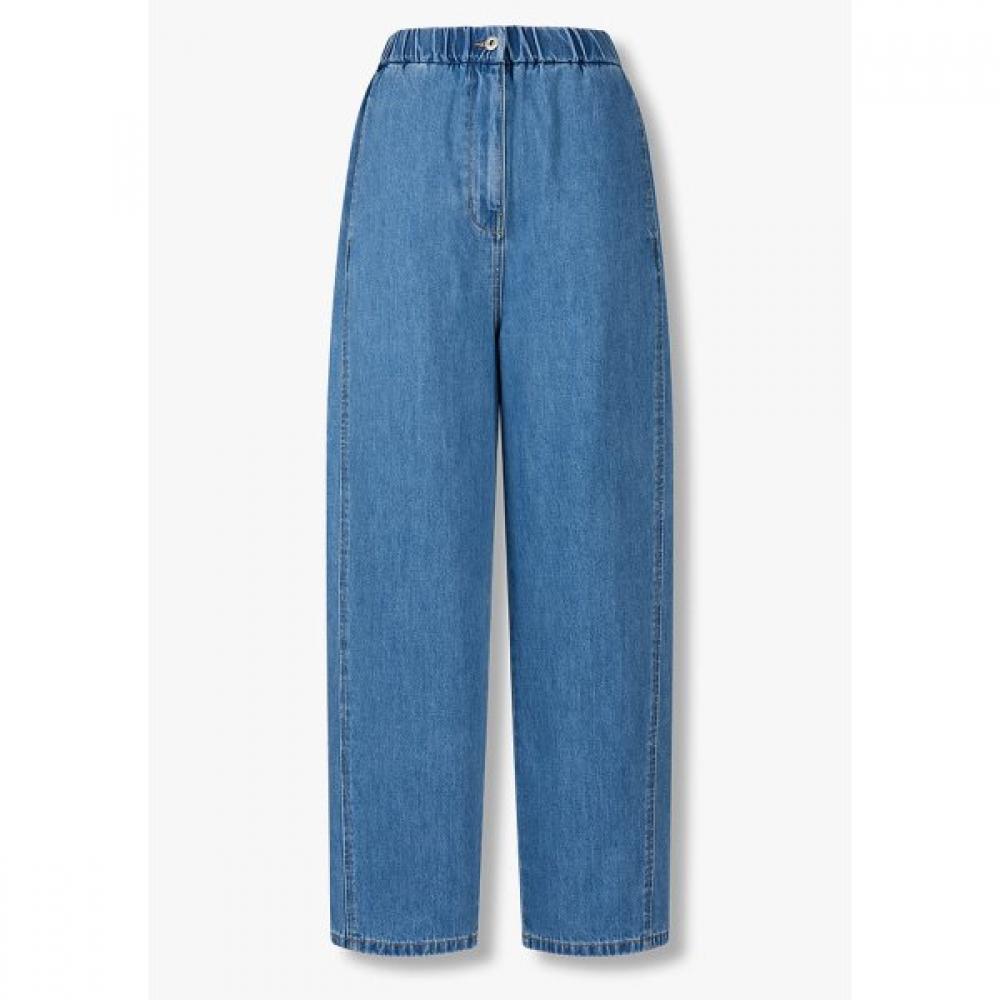 

Studio Tomboy Waist String Denim Pants 9176262984 Blue/OS