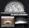 4.5Inch 9Led 45W Aluminum Round Led Work Light Fog Driving Lamp Offroad Suv Spotlight Bar Boat