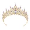 A Versatile New Bride Crown Headwear Hair Band Crown for Birthday Parties Wedding Banquets and Crown Gifts