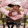 1PC Baby Princess Umbrella-8-Rib Reinforced Portable Folding Travel Suitable for All Seasons Outdoor Daily Use  -J0387
