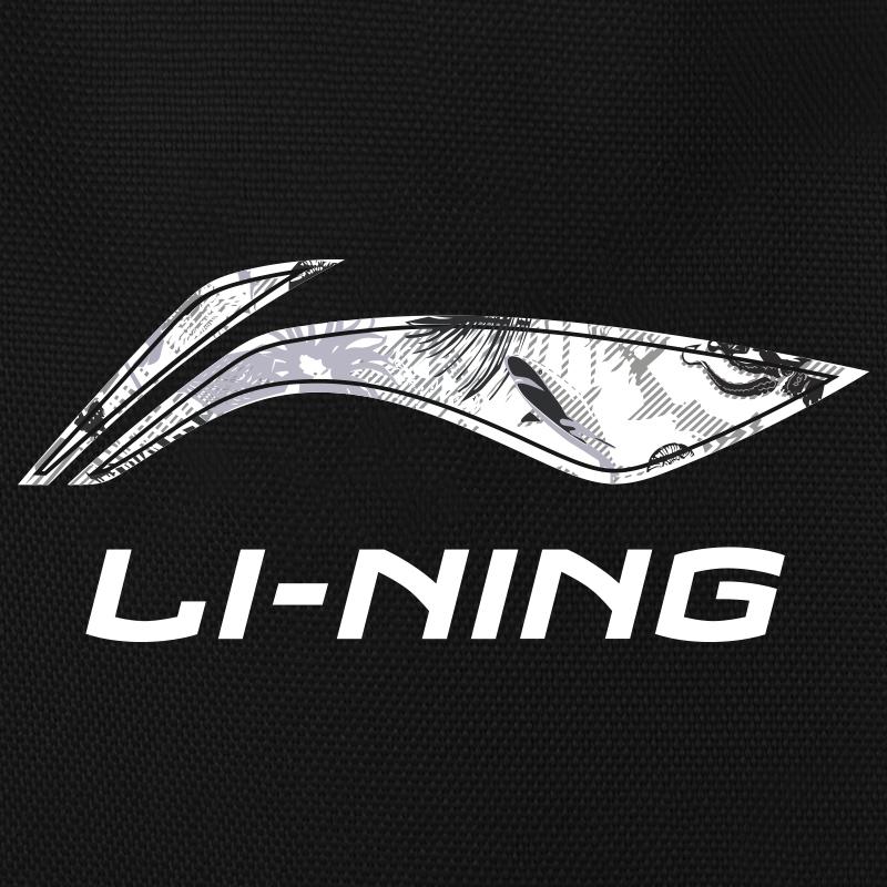 Li Ning Polyester Backpack Unisex Black ABSV313-21
