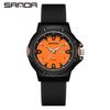 SANDA Quartz Watch: Stylish Casual Watch for Students with Calendar Feature.