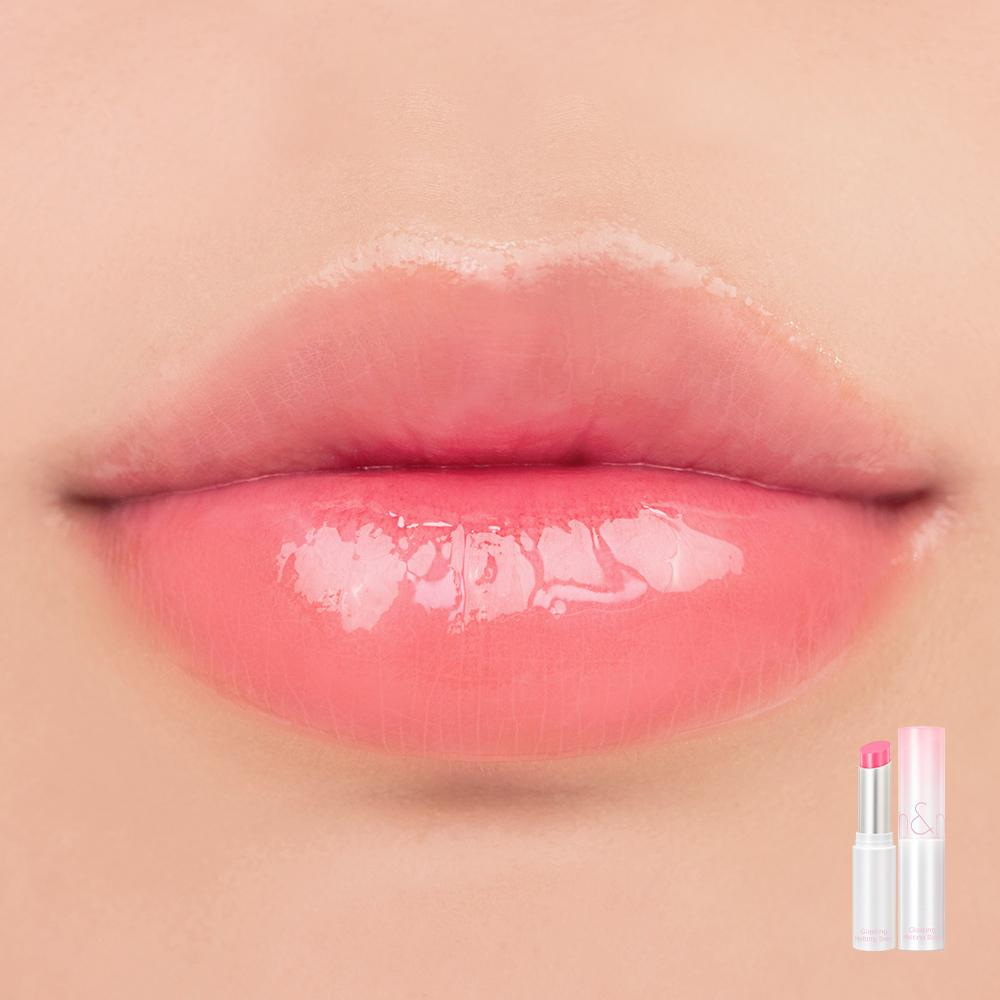 Rom&nd Glasting Melting Balm  3.5g– Korean Hydrating Lip Balm with Glossy Finish – Natural Nude & Pink Shades – Trending K-Beauty Gift