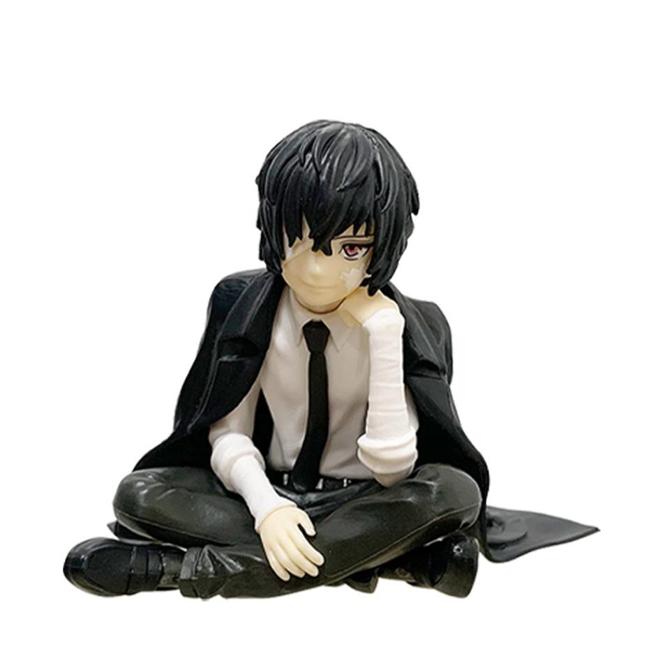 Hohe Qualität Furyu Bungo Streuner 13cm Dazai Osamu Nudeln Presse Figur Japanische Cartoon Figuren Sammlung Niedliches Spielzeug