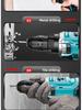 21V Cordless Handheld Drill & Electric Screwdriver with Multifunctional Impact for Home Renovation