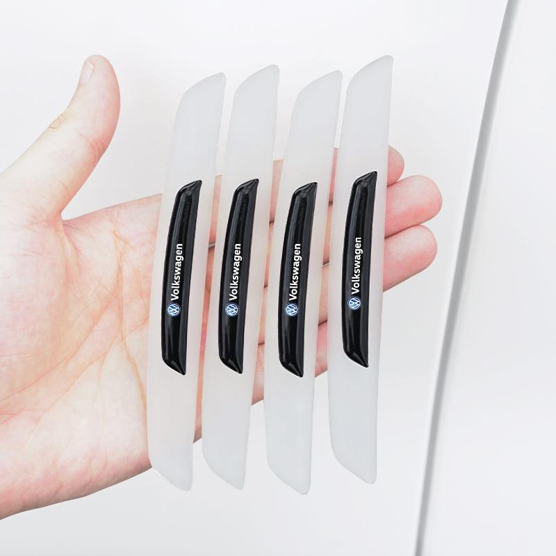 2026 Hot For Volkswagen VW Car Door Rearview Mirror Anti-collision Strip Sticker For VW GTI Polo Golf Passat CC Touareg Tiguan A