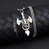 Punk Baroque Cross Necklace – Unisex Hip Hop Pendant Chain