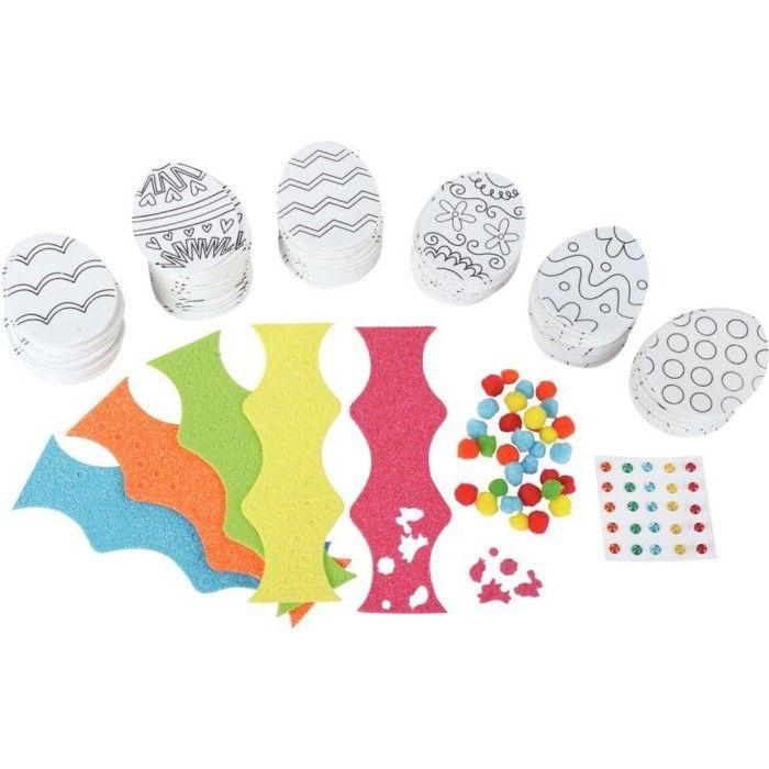 Kit de décorations de Pâques (451 pièces)