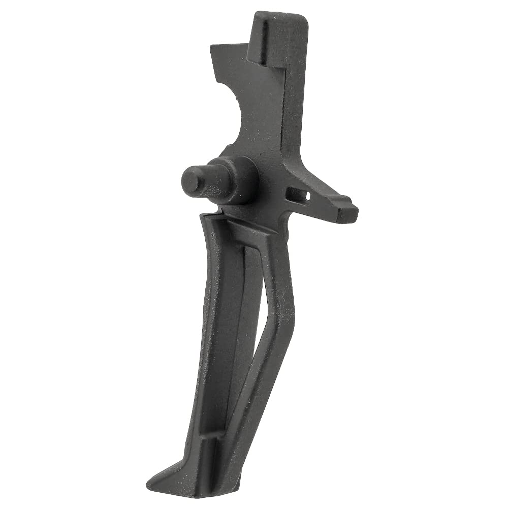 Ryohin Buhin Tokyo Marui APS CNC RAF Straight Trigger for M4/M16 Series Electric Guns, Black