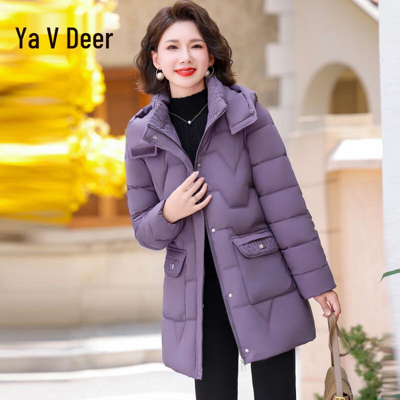 

Yakalu Women s Mid-length Winter Padded Jacket 2XL