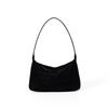 Underarm Bag for Women, Korean Version Suede Patchwork Design, High-end, Fashionable, Versatile, Hand-held Shoulder Bag for Women