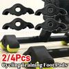 2/4PCS Cycling Training Foot Pads Shock Absorbing Tennis Ball Foot Pads for Smart Bike Trainer Indoor Home Workout Equipment
