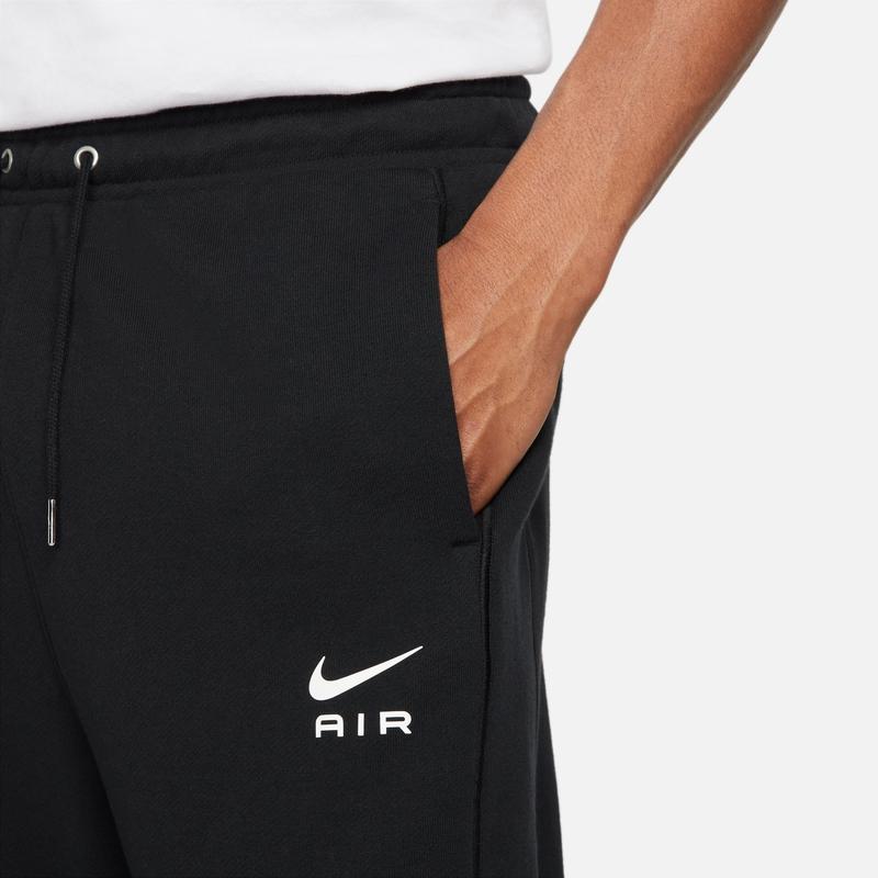 Nike Sportswear Air French Terry Soft Comfortable Knitted Sweatpants Men Bottoms Black DQ4203-010