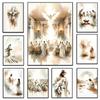 Jesus Sketch Canvas Posters Christian Bible Verse Shepherd Faith Prints Painting Decor Wall Art Poster Living Room Bedroom Decor