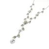 Les Trésors De Lily [M1970] - Collier Créateur 'Paradis Floral' blanc