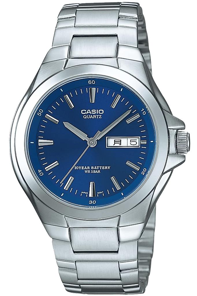 Casio Collection Silver Watch MTP-1228DJ-2AJH Men's