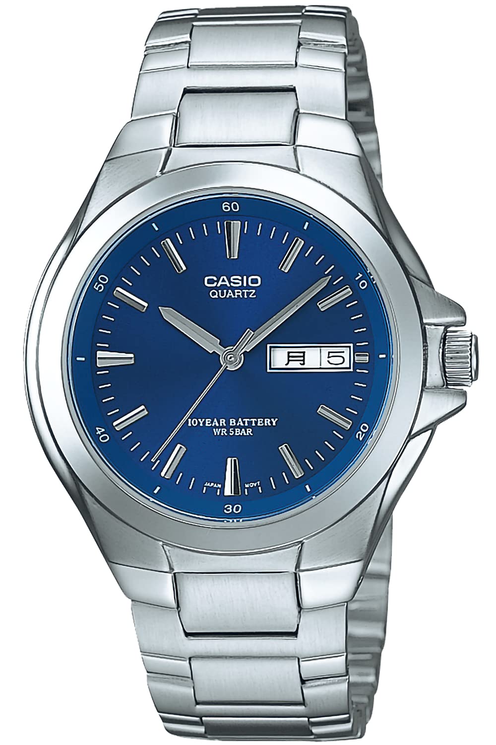 

Casio Collection Серебряные часы MTP-1228DJ-2AJH Мужские синий