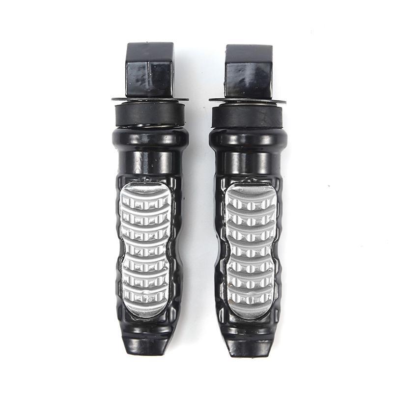 1 pár 8mm univerzální zadní stupačky pro motocykly Pedál Hliníkové stupačky pro motocykly Opěrka nohou