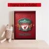 Liverpool Fc Personalized Name Round Diamond Painting Kit Diamond Embroidery Painting Rhinestones Mosaic Frameless Handwork Decoration Arts