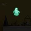 Waterproof PVC Wall Decor Luminous Ghost Stickers for Halloween Decoration, Glow in The Dark Decals Home Decoration Gifts Windows And Glass