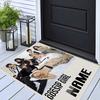 Warner Bros. Works (4) Customize Your Name Rug, Office Chair Cushion, Home Bedroom Living Room Gift.