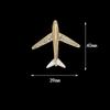 1Pcs Fashion Airplane Pins Men'S Aircraft Decoration Brooch Suit Corsage Father'S Day Jewlery Gift Creative Accessories