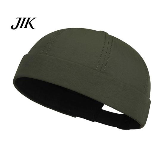 Skull Cap for Outdoor Adventures Brimless Men Quick Dry Breathable Docker Adjustable Harbour Landlord Hat Casual Visor-Less Sailor Polyester Headwear
