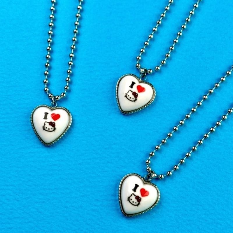 Eclore I LOVE KITTY Halskette