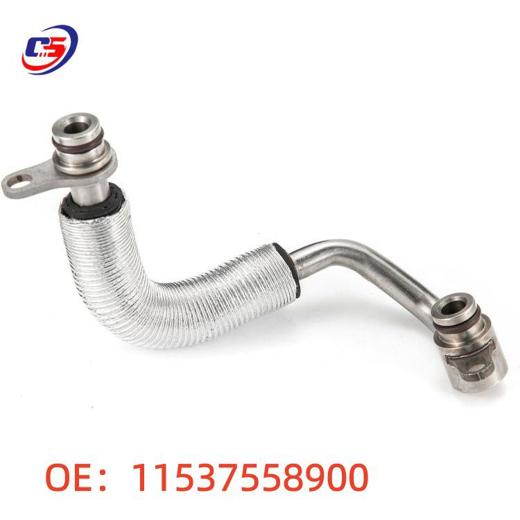 Compatible Hoses and Pipes for BMW E90 Turbocharger, Oil, and Coolant Systems (11537558900)