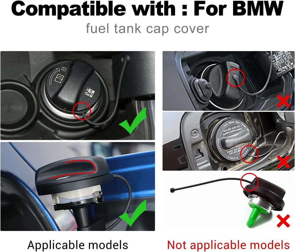 Koolstofvezel Brandstoftankdop Sierkap Voor BMW E90 E92 F01 F02 G02 G30 F10 F11 F12 F16 F20 F21 F30 F31 F32 F34 F36 F80 F82 M3 M4
