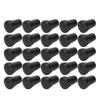 25pcs Pack Heavy Duty Rubber Walking Stick Tips Ferrule Protectors Cane End Tips