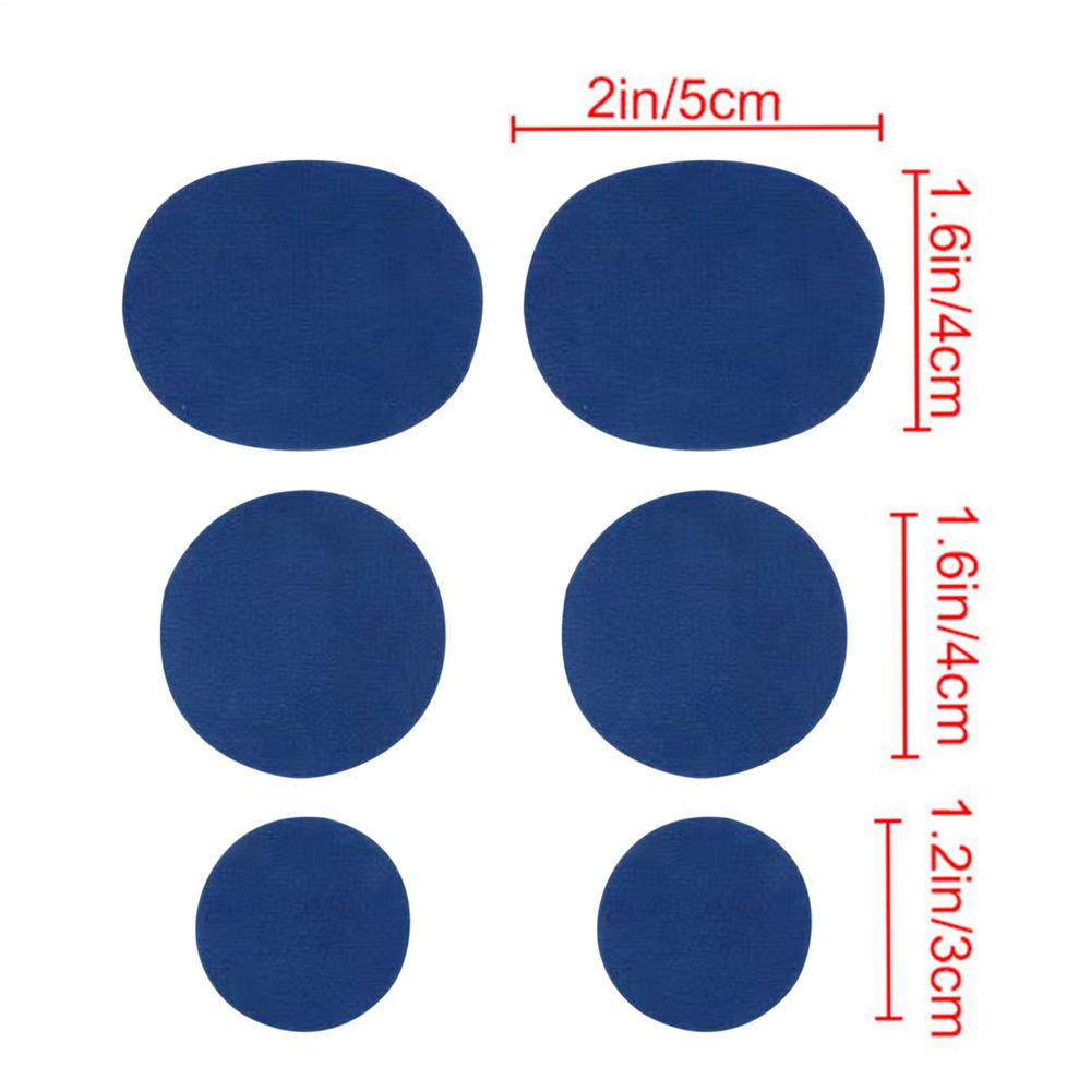 6pcs/set shoe repair Patch Stickers Heel Wear Anti-wear round patch Sneakers Repair Patches Shoe Mesh Repair Toe Holes Patches