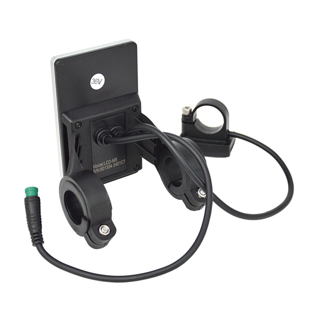 Electric Bike LCD Display Screen Universal E Scooter M5 Panel Electric Bike LCD Display Meter for Mountain Electric Bike Parts