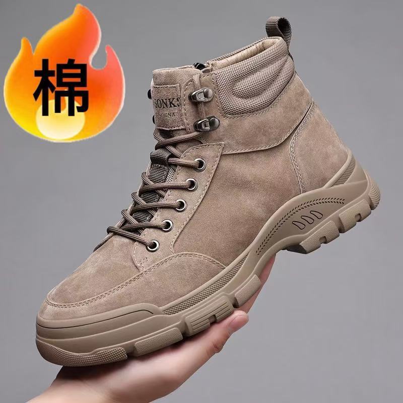 

2025 autumn new breathable Martin boots versatile fashion casual tooling mountaineering outdoor shoes Martin men s boots 44