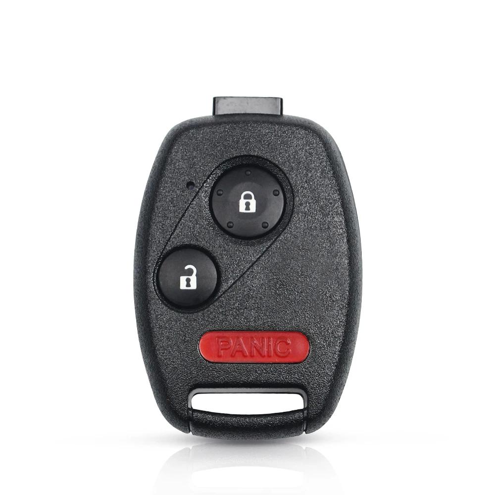2/3/4 Buttons No Blade Remote Car Key Shell Case For Honda Accord Pilot Cr-V Housing Civic Insight Ridgeline 2003-2013
