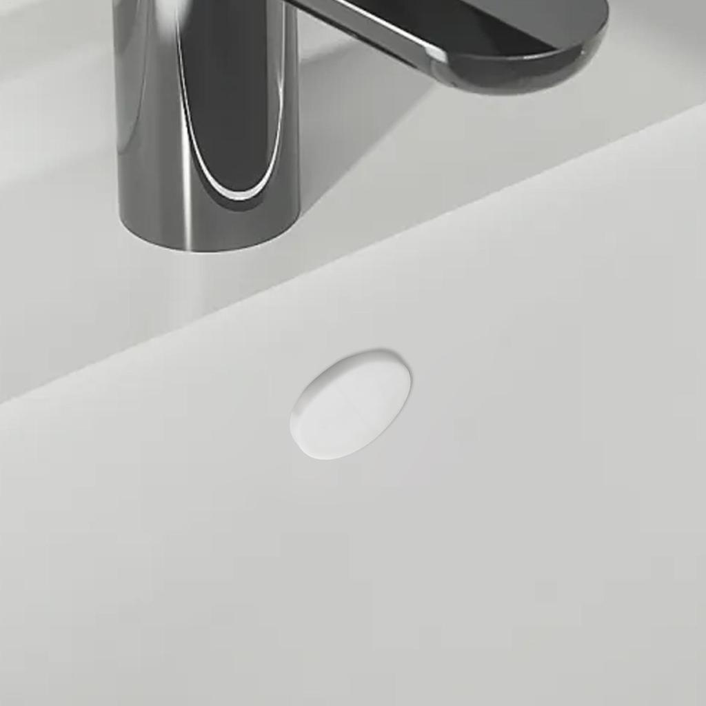 Drain Cap Silicone Long Oval Sink Stopper 5 Pieces Leak-Proof Plug Sealing Gasket For Home Countertop Bathroom Laundry Sink