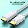 4K DP to HDMI Converter Cable for TVs & Monitors, Custom Length