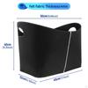 Collapsible Felt Storage Basket Shelf Organizer Box Large 4mm Thick Laundry for Clothing,