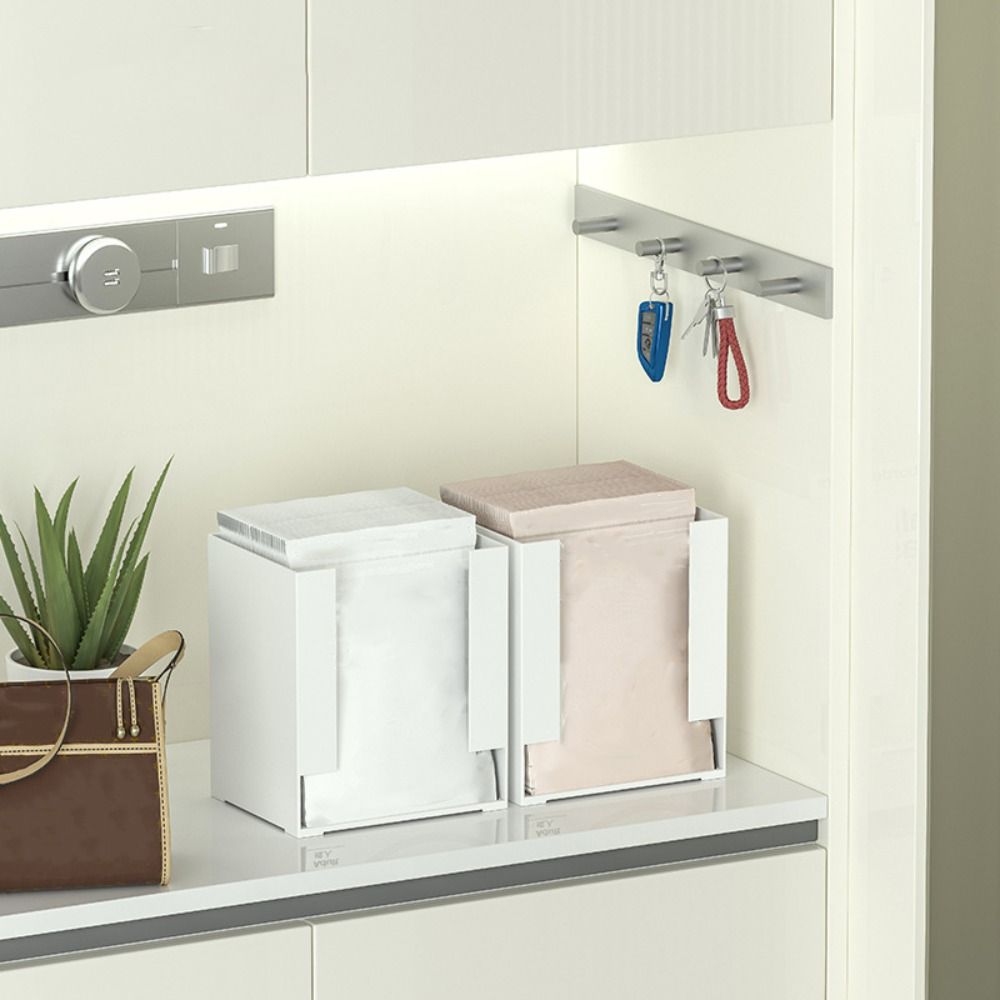 Plastic Instant Noodle Storage Box Sorting Underwear Storage Box Korea Ramen Storage Box  Home