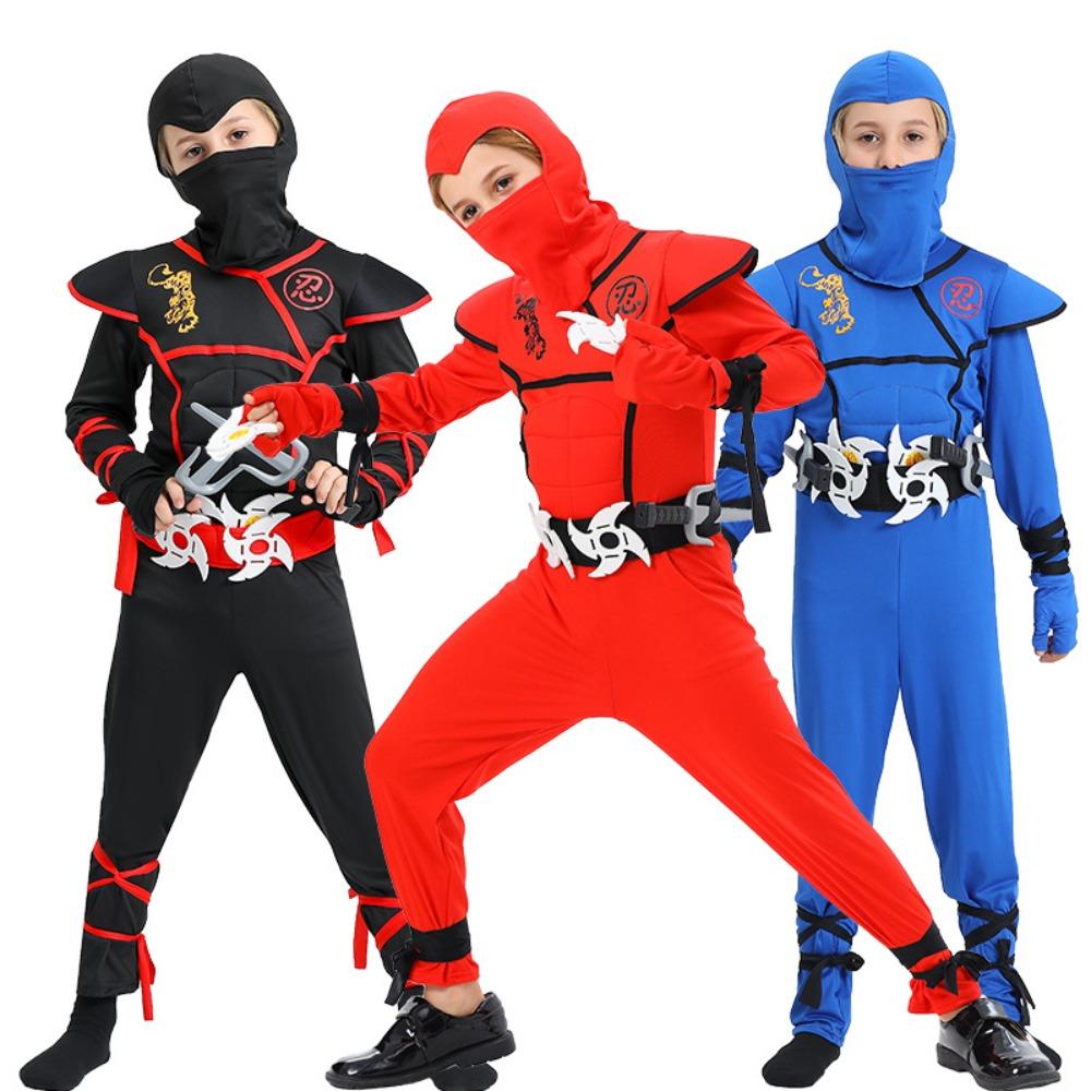 Fashionable and Casual Ninja Costumes Cosplay Costume Children's Boy Clothing Sets