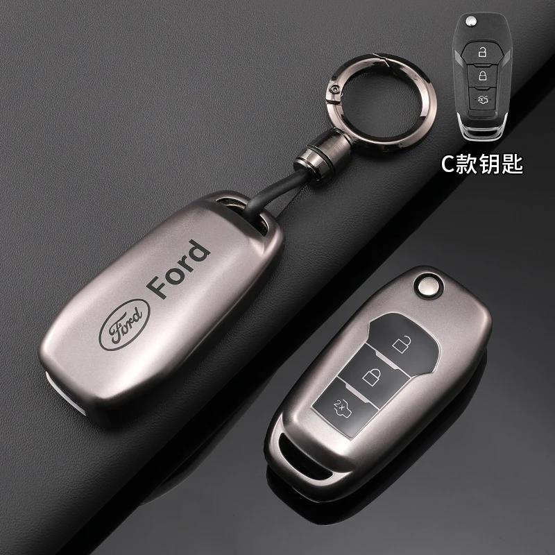Car Sticker Ford TPU Car Remote Key Case Cover for Ford Figo 2017 Mondeo 5 Ecosport Fiesta Mk8 Everest Ranger Fusion Kuga Escort