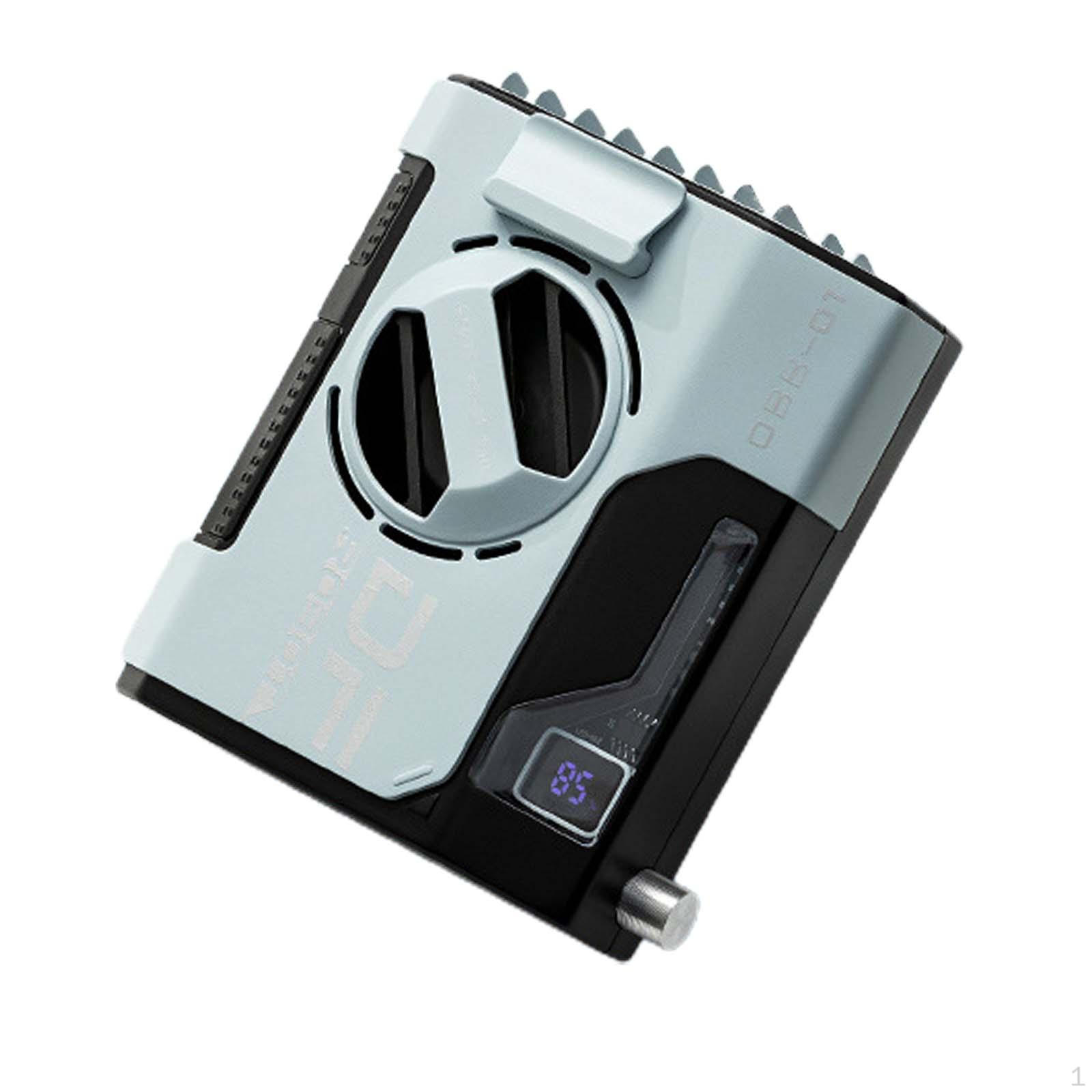 

Ожерелье-веер Hands Free Носимое под рубашкой Портативное талии Blue 10000mah