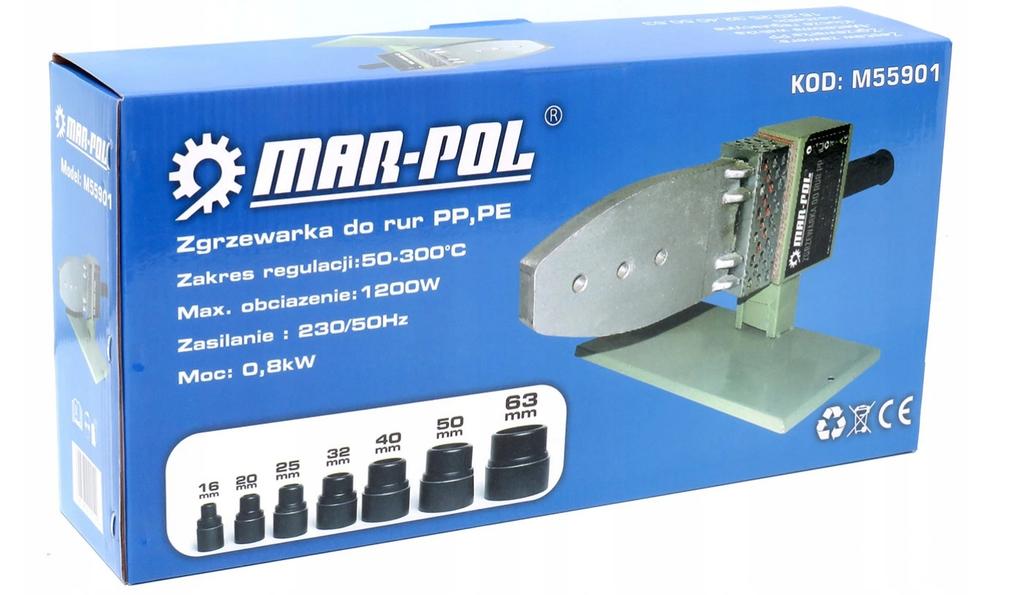 Mar-Pol 1100 W Pipe Welding Machine 1 Pc